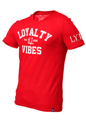 Classic Loyalty T-Shirt Red Men's - Loyalty Vibes
