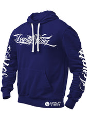 Collective Graphic Hoodie Navy Blue - Loyalty Vibes