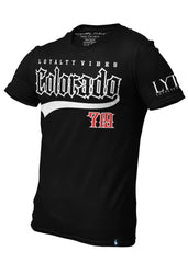 Colorado 719 Graphic Tee - Black/Red - Loyalty Vibes