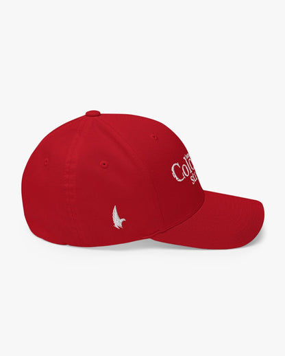 Colorado Strong Fitted Hat Red Right Loyalty Vibes
