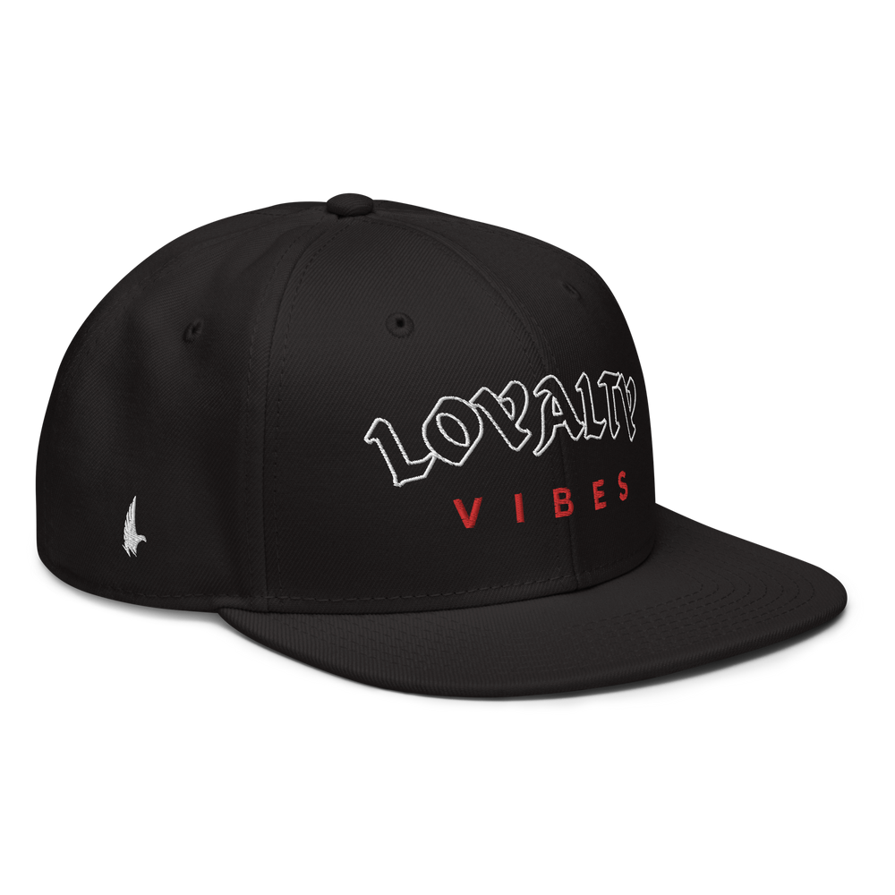 Core Snapback Hat Black Red OS - Loyalty Vibes