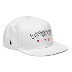 Core Snapback Hat White Red OS - Loyalty Vibes