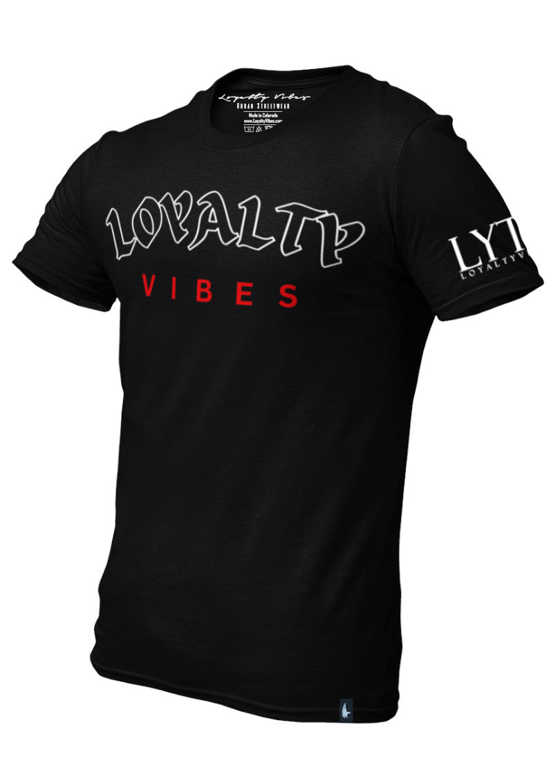 Core Graphic Tee Black - Loyalty Vibes