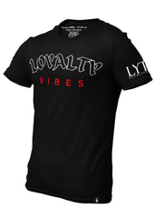 Core Graphic Tee Black - Loyalty Vibes