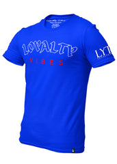 Loyalty Vibes Core T-Shirt - Blue - Loyalty Vibes