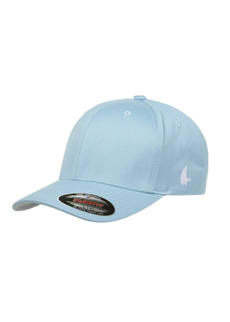 Custom Fitted Hat Baby Blue - Loyalty Vibes