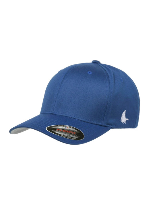Custom Fitted Hat Blue - Loyalty Vibes