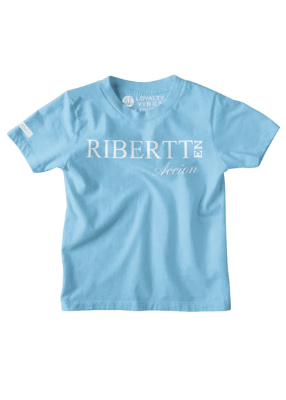 Custom Kids T-Shirt Baby Blue - Loyalty Vibes