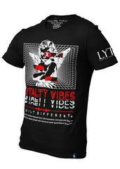 Dark Angel Streetwear T-Shirt Black - Loyalty Vibes