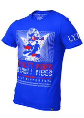 Dark Angel Streetwear T-Shirt Blue - Loyalty Vibes