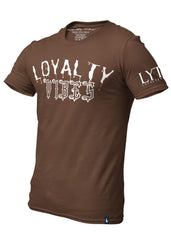 Drip Streetwear T-Shirt Brown - Loyalty Vibes