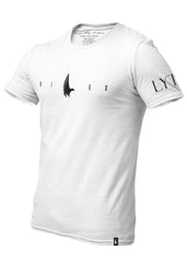 Flex Logo T-Shirt White Men's - Loyalty Vibes