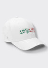 Gente Fitted Hat - White - Loyalty Vibes