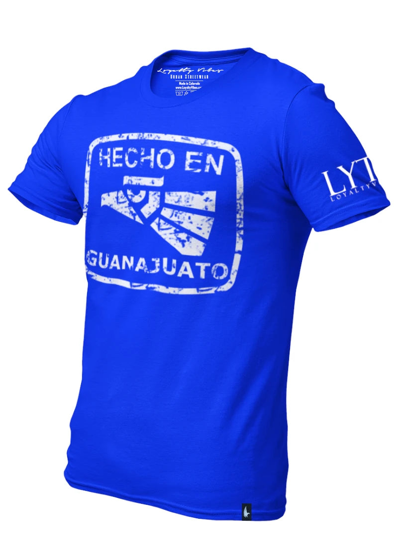 Hecho En Guanajuato Graphic Tee Blue - Loyalty Vibes