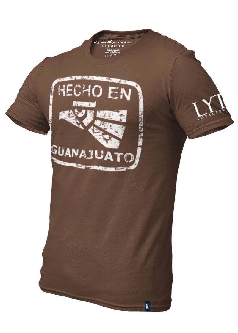 Hecho En Guanajuato Graphic Tee Brown - Loyalty Vibes