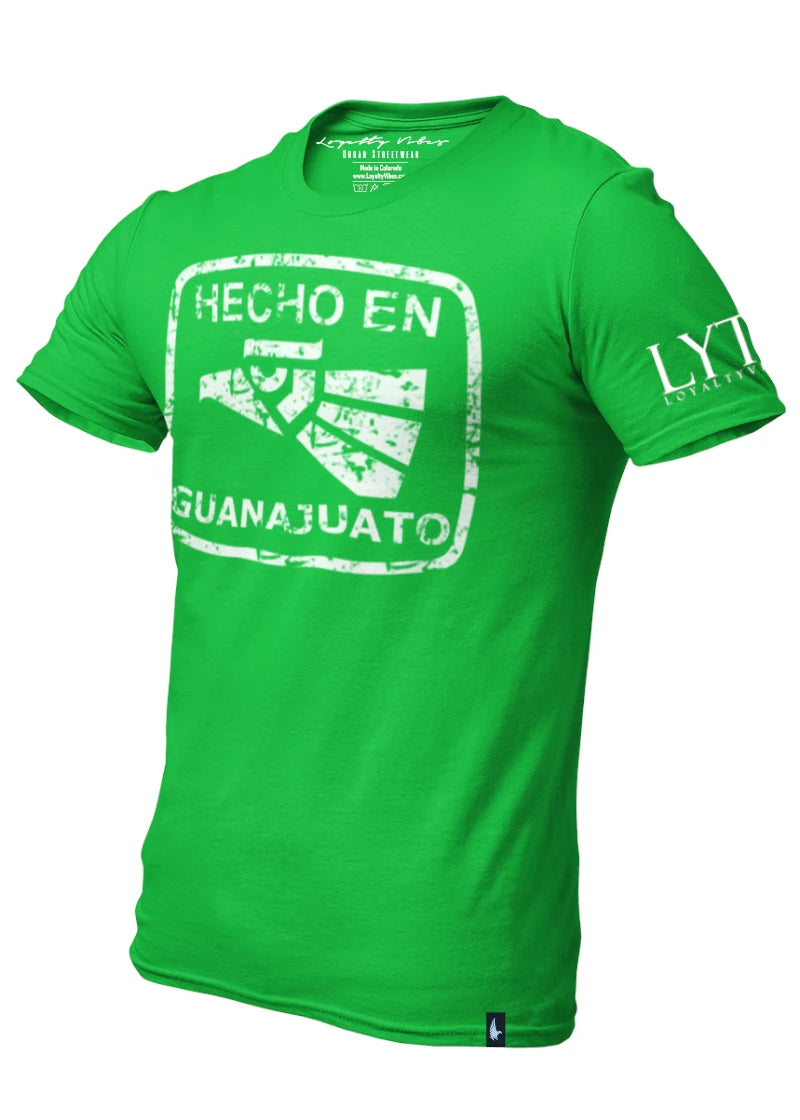 Hecho En Guanajuato Graphic Tee Green - Loyalty Vibes
