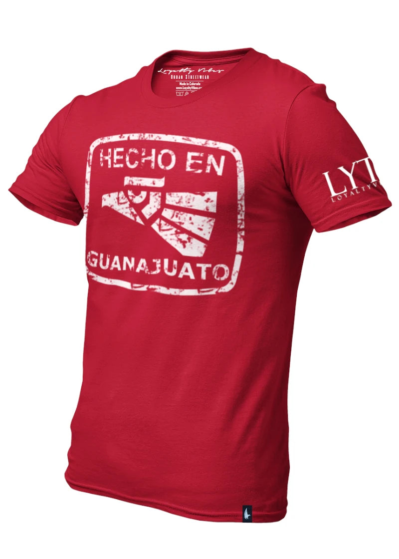 Hecho En Guanajuato Graphic Tee Maroon - Loyalty Vibes