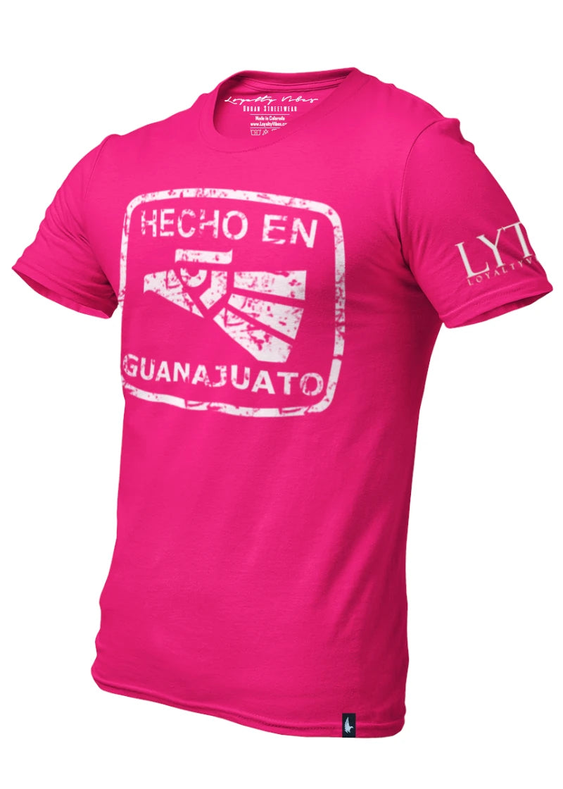 Hecho En Guanajuato Graphic Tee Pink - Loyalty Vibes