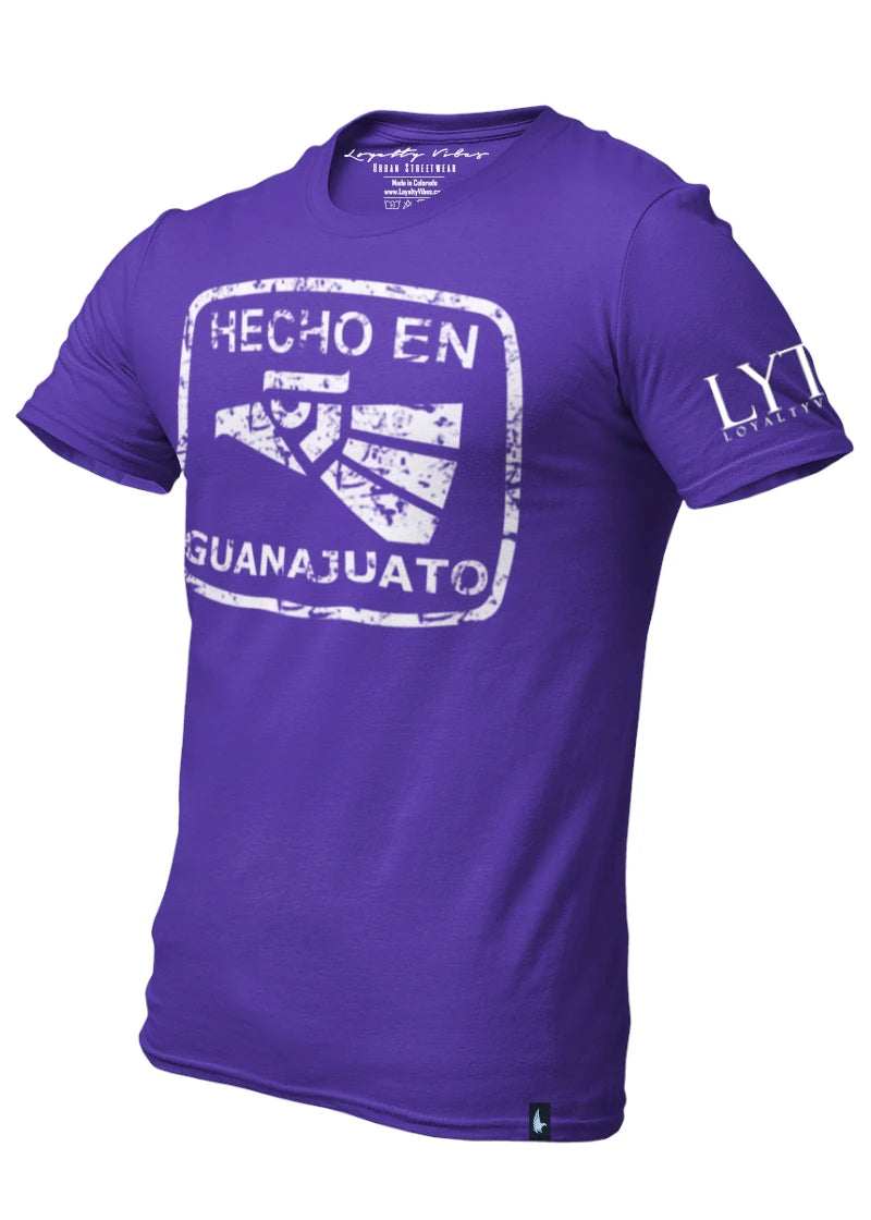 Hecho En Guanajuato Graphic Tee Purple - Loyalty Vibes