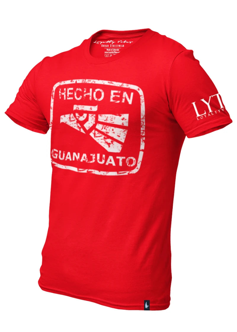 Hecho En Guanajuato Graphic Tee Red - Loyalty Vibes