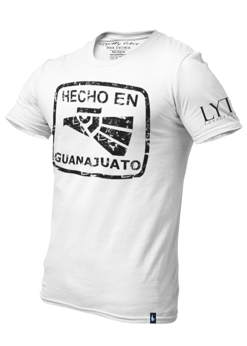 Hecho En Guanajuato Graphic Tee White - Loyalty Vibes