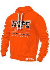 Hope Graphic Hoodie Orange - Loyalty Vibes