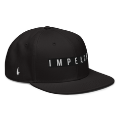Impeach Snapback Hat Black OS - Loyalty Vibes