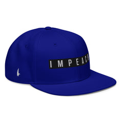 Impeach Snapback Hat Blue OS - Loyalty Vibes