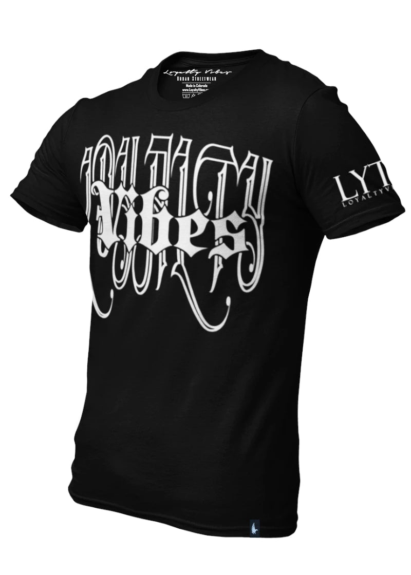 Impulse Streetwear T-Shirt Black Men's - Loyalty Vibes