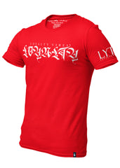 Independent Streetwear T-Shirt Red White - Loyalty Vibes