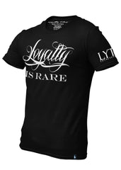 Loyalty Is Rare T-Shirt Black - Loyalty Vibes