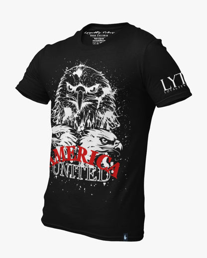 Loyalty Vibes America United Tee Black