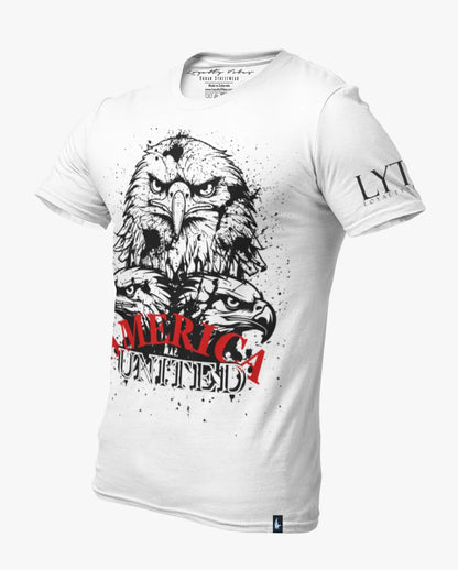 Loyalty Vibes America United Tee White