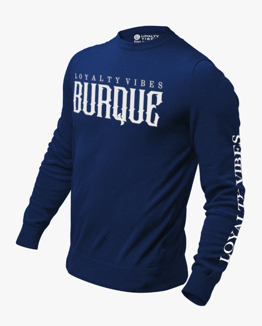 Loyalty Vibes Burque Sweatshirt Navy