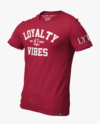 Loyalty Vibes Classic Loyalty Tee Burgundy