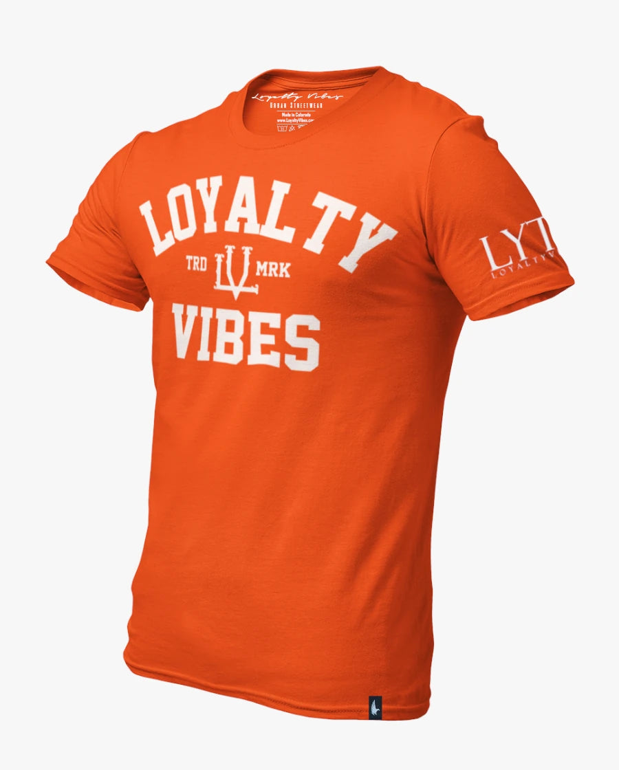 Loyalty Vibes Classic Loyalty Tee Orange