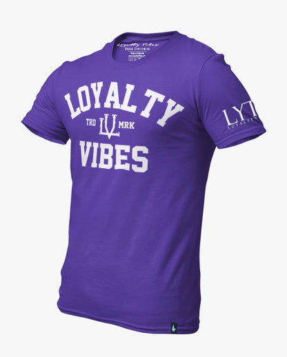 Loyalty Vibes Classic Loyalty Tee Purple