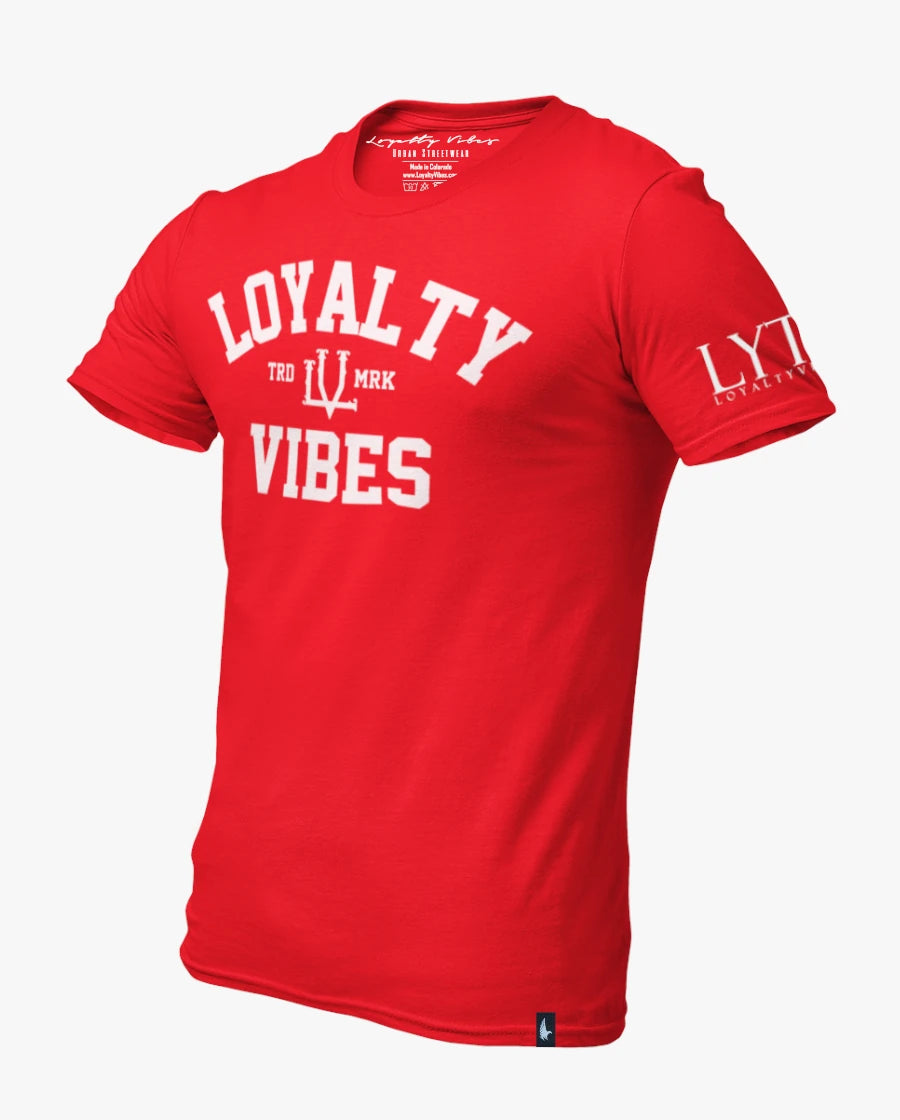 Loyalty Vibes Classic Loyalty Tee Red