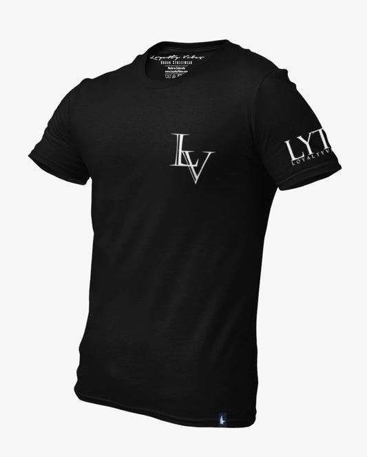 Loyalty Vibes Classic Urban T-Shirt Black Loyalty Vibes