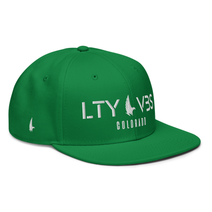 Loyalty Vibes Colorado Unit Snapback Hat Green White OS Loyalty Vibes
