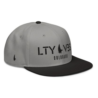 Loyalty Vibes Colorado Unit Snapback Hat Grey Black Black OS Loyalty Vibes