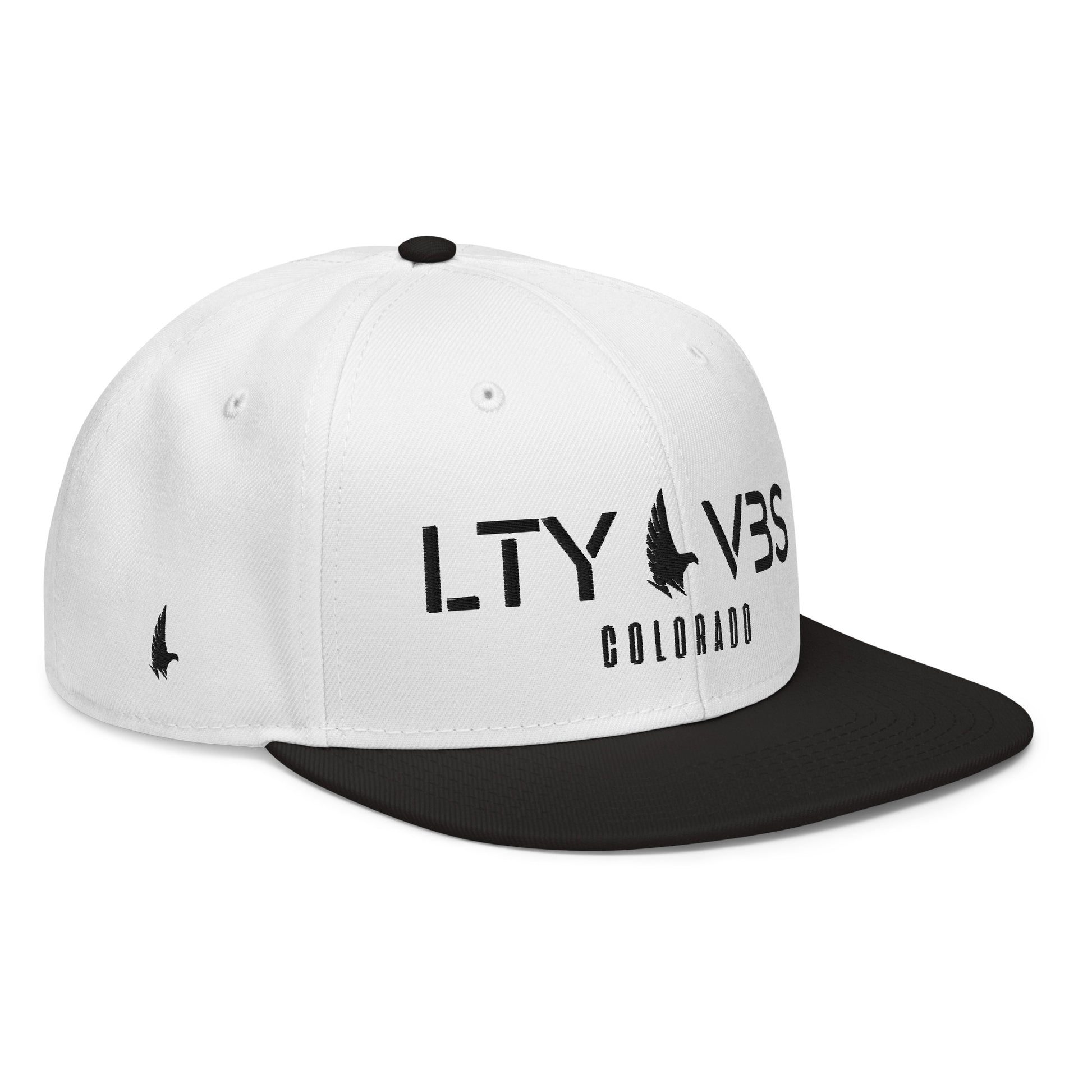 Loyalty Vibes Colorado Unit Snapback Hat White Black Black OS Loyalty Vibes