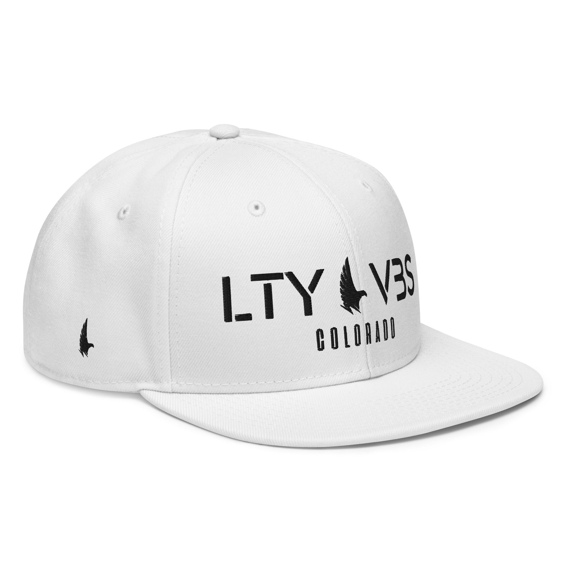 Loyalty Vibes Colorado Unit Snapback Hat White Black OS Loyalty Vibes