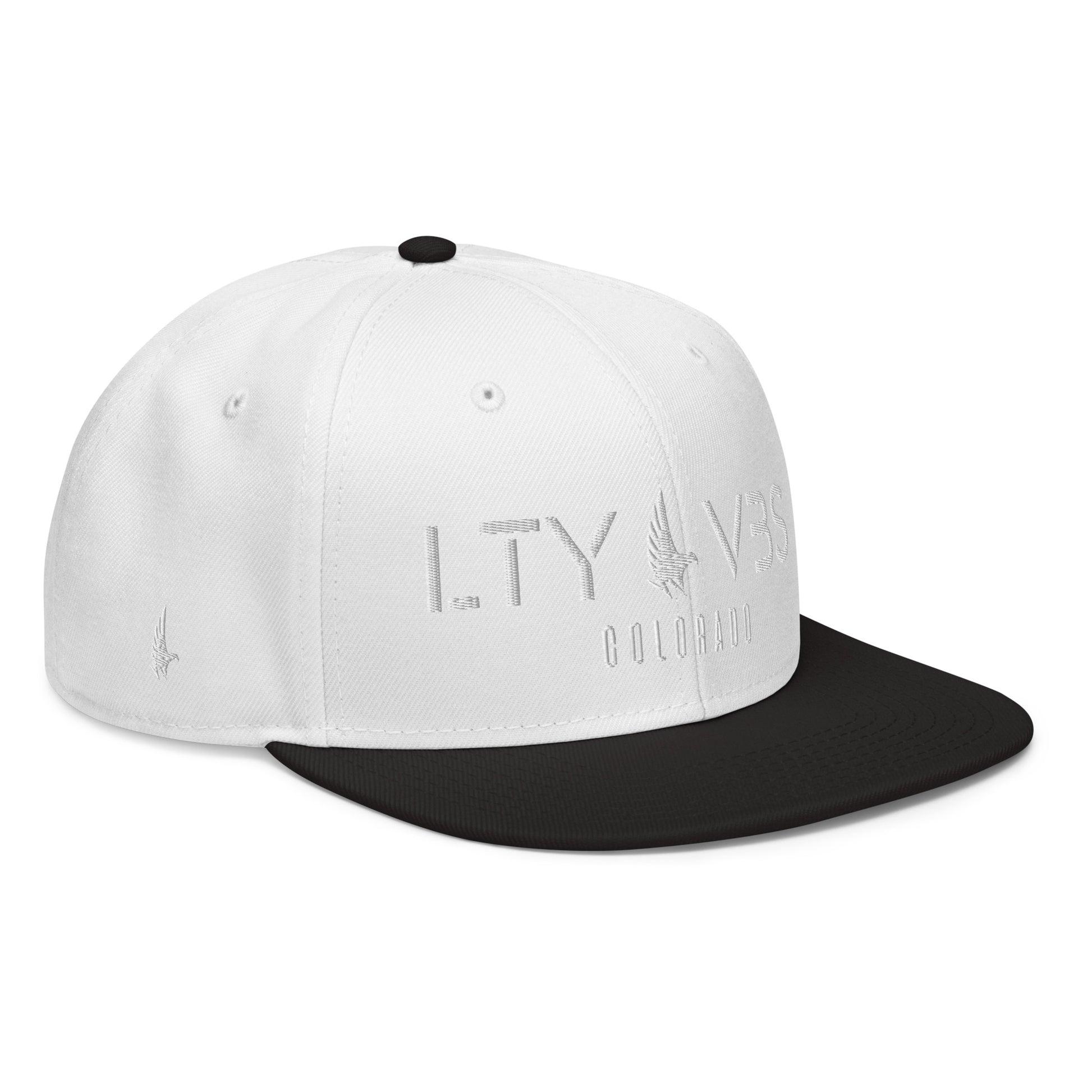 Loyalty Vibes Colorado Unit Snapback Hat White White Black OS Loyalty Vibes