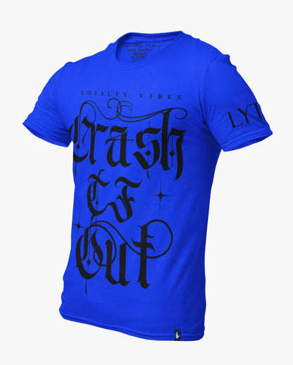 Loyalty Vibes Crash TF Out Tee Blue Black