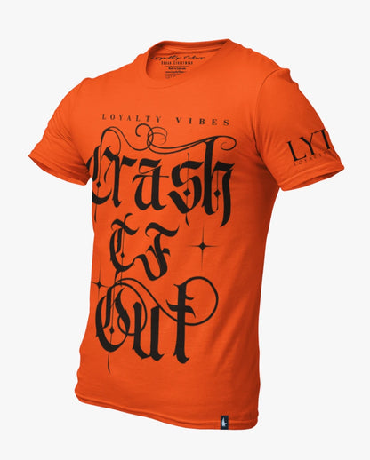 Loyalty Vibes Crash TF Out Tee Orange Black