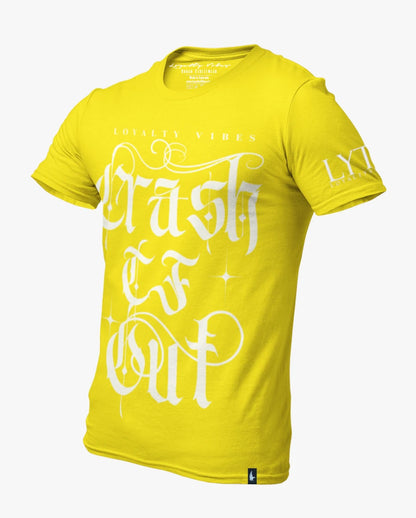Loyalty Vibes Crash TF Out Tee Yellow