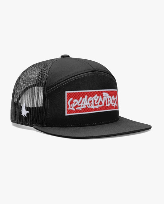 Loyalty Vibes Deck Hat Black / Red