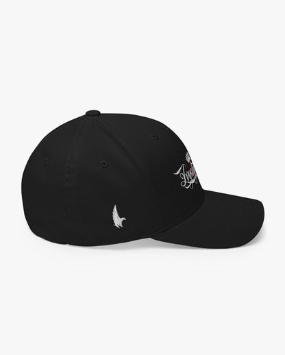 Loyalty Vibes Fitted Hat Black Right