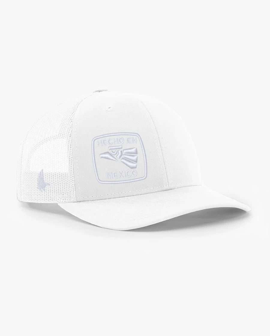 Loyalty Vibes Hecho En Mexico Trucker Hat Whiteout Adjustable Loyalty Vibes
